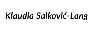 logo salkovic.de
Klaudia Salkovic-Lang
Diplom Musikpädagogin im Hauptfach Jazzgesang